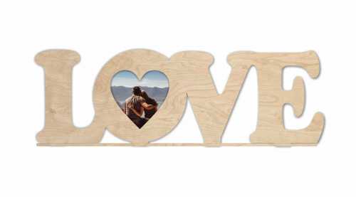 ST067 Ramka - napis LOVE