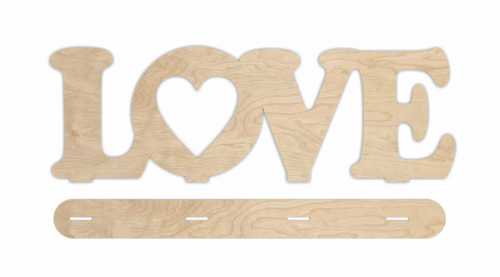 ST067 Ramka - napis LOVE