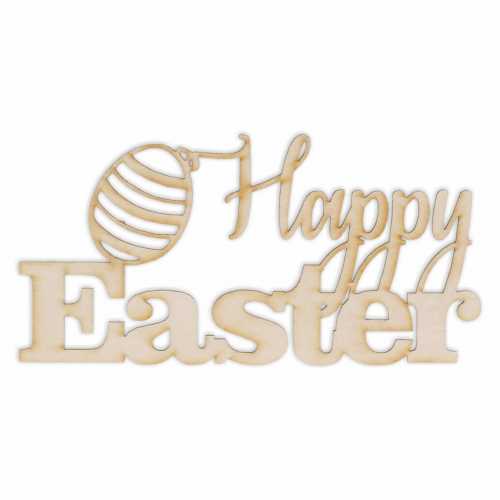 SK1600 Ozdobny napis wielkanocny Happy Easter