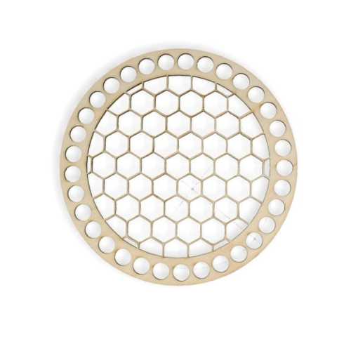 BSZ17 Baza koszyka - koło 15cm plaster miodu