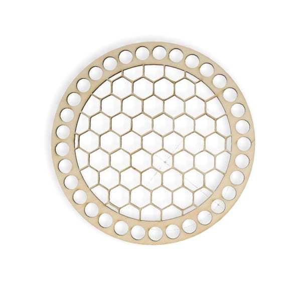 BSZ17 Baza koszyka - koło 15cm plaster miodu