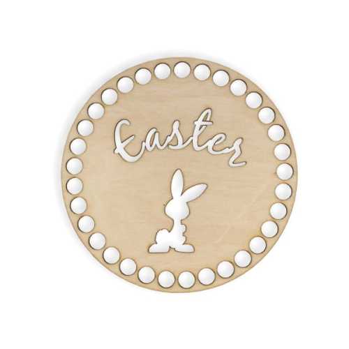 BSZ30 Baza koszyka - koło 15cm Easter z zajączkiem