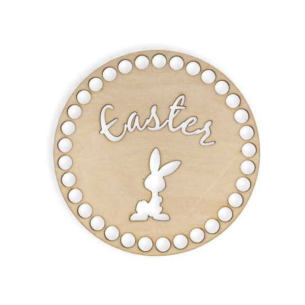 BSZ30 Baza koszyka - koło 15cm Easter z zajączkiem