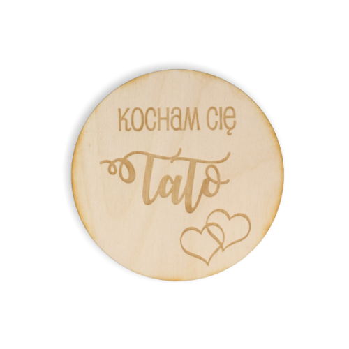 POG37 Podkładka pod kubek dla Taty