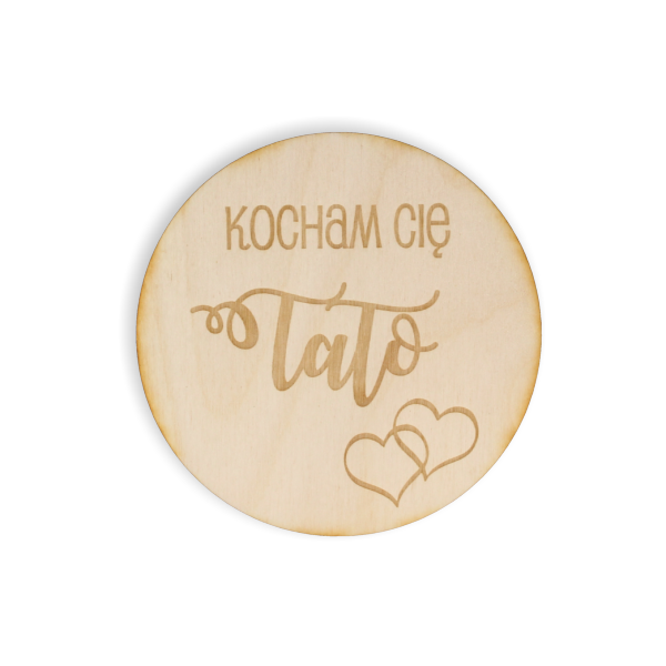 POG37 Podkładka pod kubek dla Taty