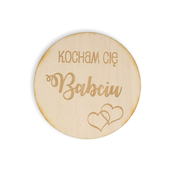 POG38 Podkładka pod kubek dla Babci