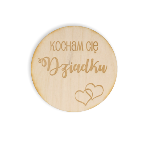 POG39 Podkładka pod kubek dla Dziadka