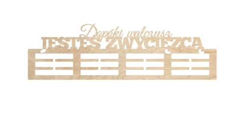 DW022 Wieszak na medale Dopóki walczysz