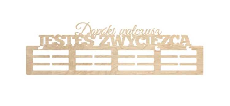 DW022 Wieszak na medale Dopóki walczysz