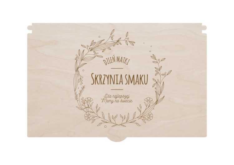 PS16 Zamykane pudełko - grawer - Skrzynia smaku