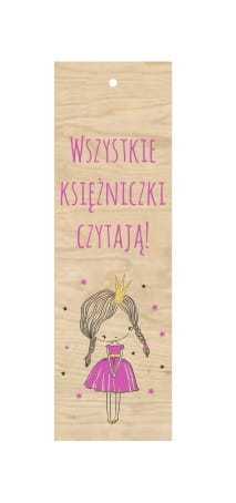 ZD022N Zakładka kolorowa - księżniczka