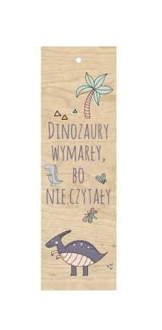 ZD024N Zakładka kolorowa - dinozaury