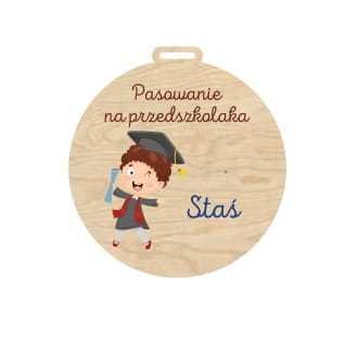 medal pasowanie przedszkolaka chłopiec imię.jpg