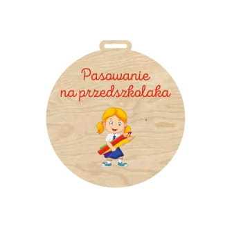 MED02-UV Medal - pasowanie na przedszkolaka - różne wzory