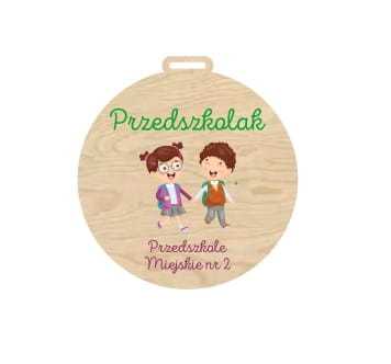 MED03-UV Medal Przedszkolak - różne wzory PERSONALIZACJA
