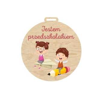 MED05-UV Medal - Jestem przedszkolakiem