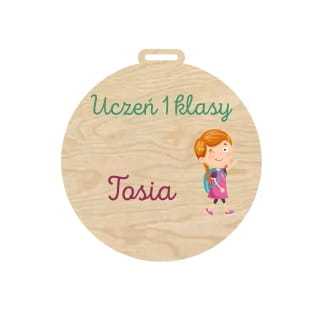 MED10-UV Medal - Uczeń 1 klasy - różne wzory PERSONALIZACJA