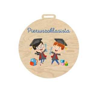 MED12-UV Medal -Pierwszoklasista - dzieci