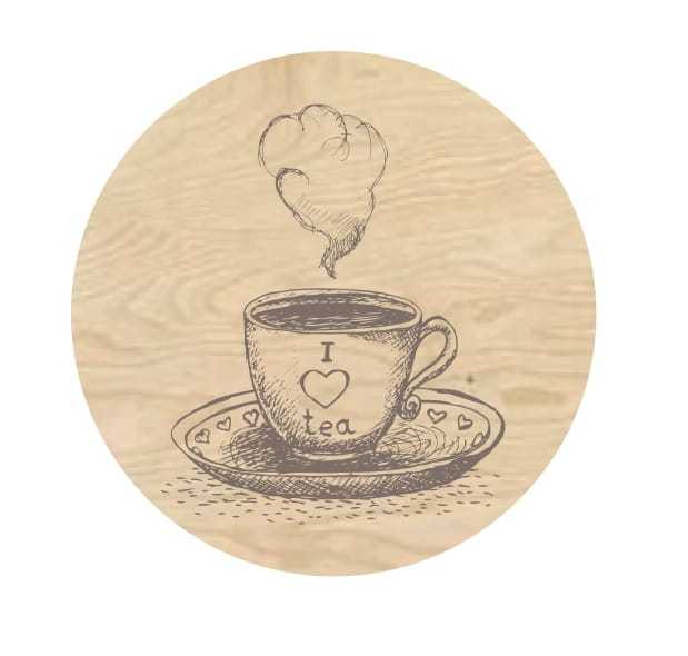 POG48 Podkładka pod kubek I love tea