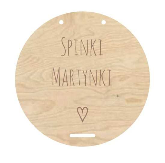 OS01-G Organizer na spinki z imieniem