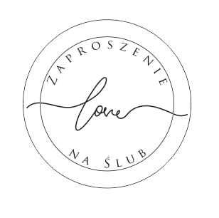 STE231 Stempel ślubny Love - duży