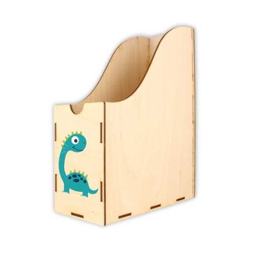 ASZ029 UV Organizer/pojemnik na kartki A4 -  Dinozaur