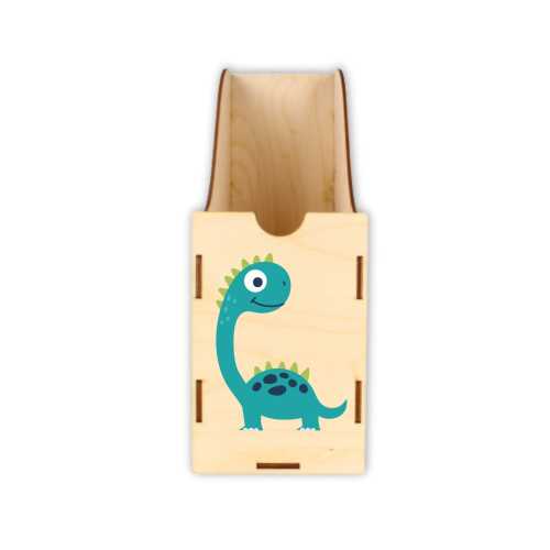 ASZ029 UV Organizer/pojemnik na kartki A4 -  Dinozaur