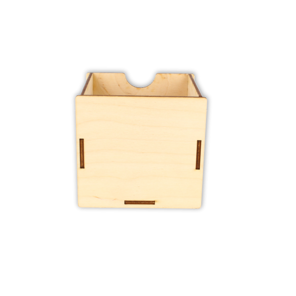 ASZ036 UV Organizer/pojemniki na biurko zestaw - Pomarańczowy dinozaur