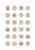 AD1235 Kalendarz adwentowy - cyfry - kółka