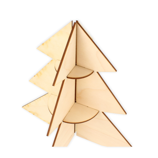 ST089 Choinka 3D