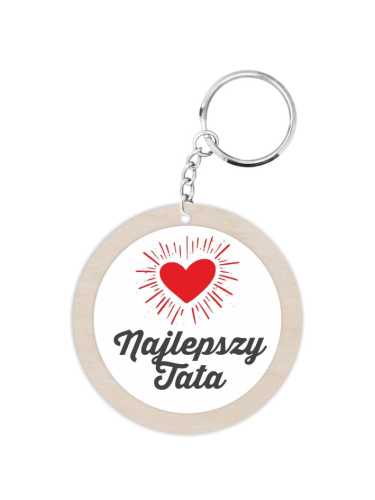 BD252 HDF-UV Brelok Najlepszy Tata