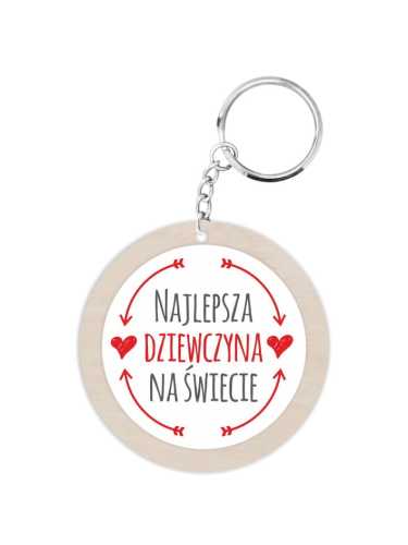 BD256 HDF-UV Brelok Najlepsza dziewczyna na świecie