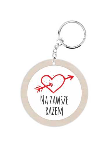 BD257 HDF-UV Brelok Na zawsze razem