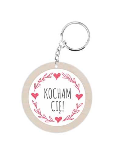BD260 HDF-UV Brelok Kocham Cię!