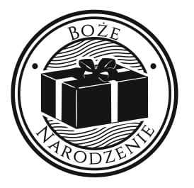 STE266 Stempel bożonarodzeniowy z prezentem