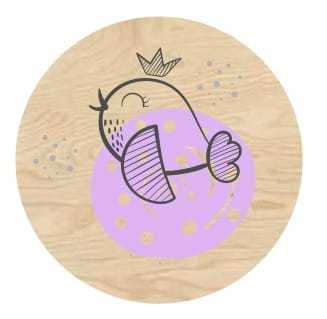 PO83-UV Podkładka pod kubek BIRDIE ptaszek 6