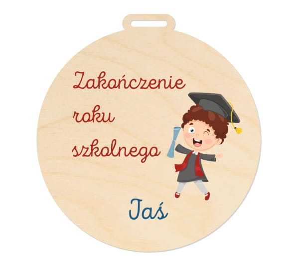 MED034-UV Medal - koniec roku szkolnego PERSONALIZACJA różne wzory