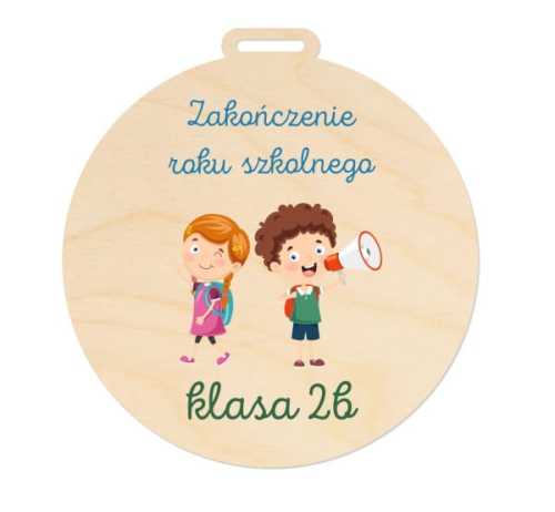 MED034-UV Medal - koniec roku szkolnego PERSONALIZACJA różne wzory