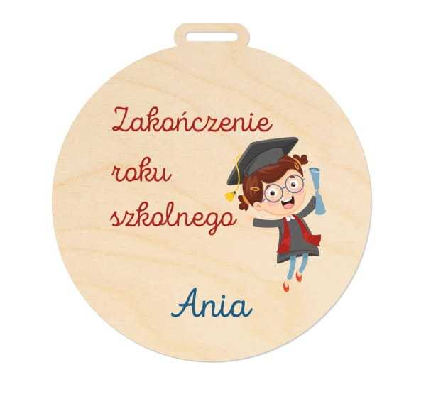 MED034-UV Medal - koniec roku szkolnego PERSONALIZACJA różne wzory