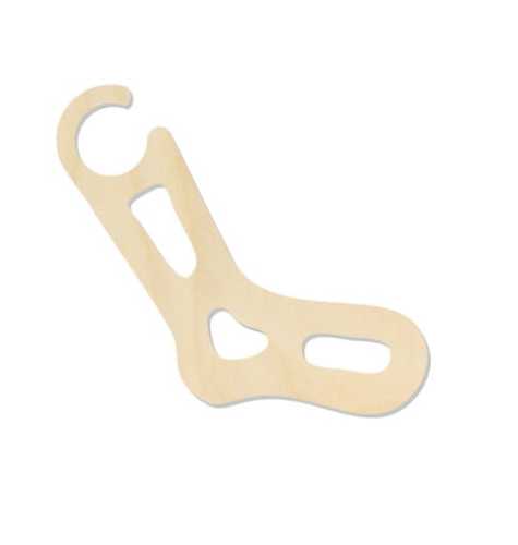 BR002 Sock blocker - baza do skarpetek z wieszakiem