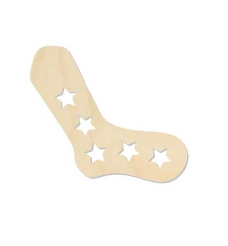 BR003 Sock blocker - baza do skarpetek  w gwiazdki