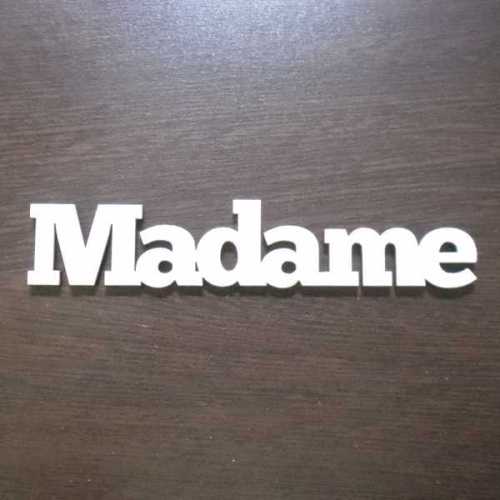 ND168 Napis Madame