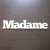 ND168 Napis Madame