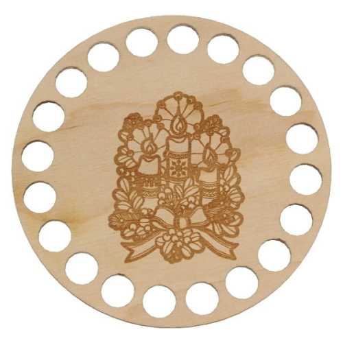 BSZ275-E Baza podkładki - grawer, koło 10cm - stroik
