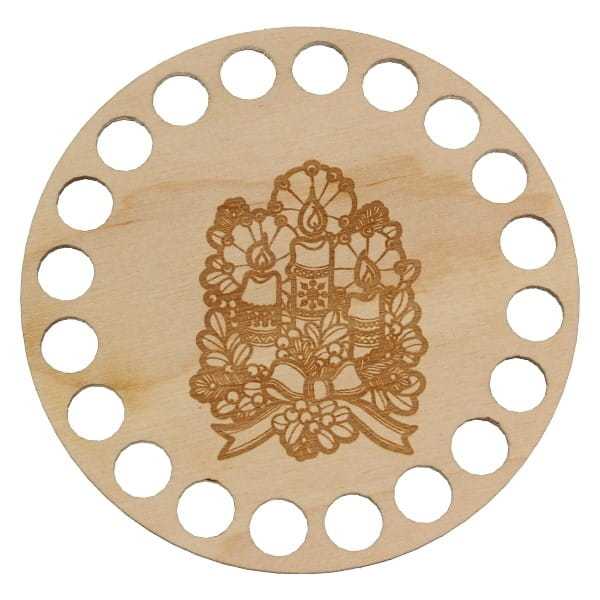 BSZ275-E Baza podkładki - grawer, koło 10cm - stroik