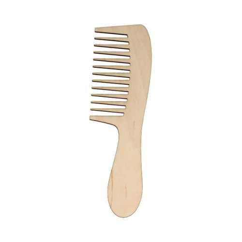 AD1328 Plywood comb with handle