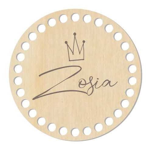 BSZ378-E Baza szydełkowa - 46mm PERSONALIZOWANA - korona