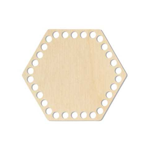 BSZ452 Baza koszyka - heksagon 15,3x13,4cm
