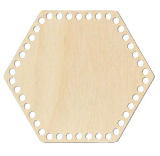 BSZ454 Baza koszyka - heksagon 22,5x19,7cm