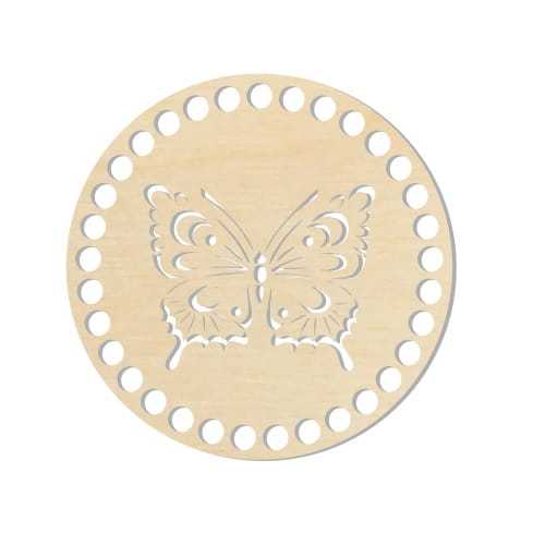 BSZ500 Baza koszyka - koło 15cm - motyl